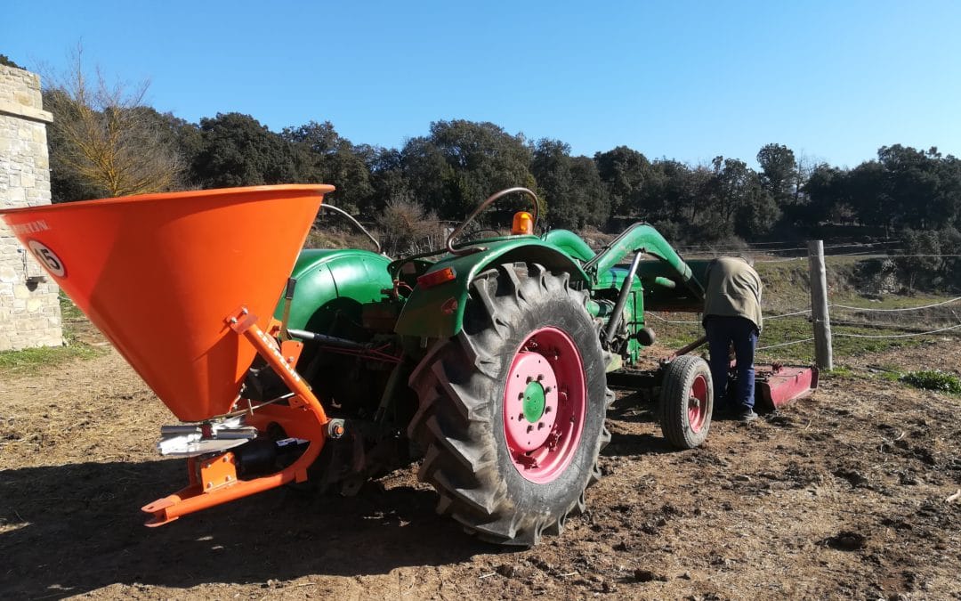 ABONADORA A PUNTO EN SERRACARBASSA